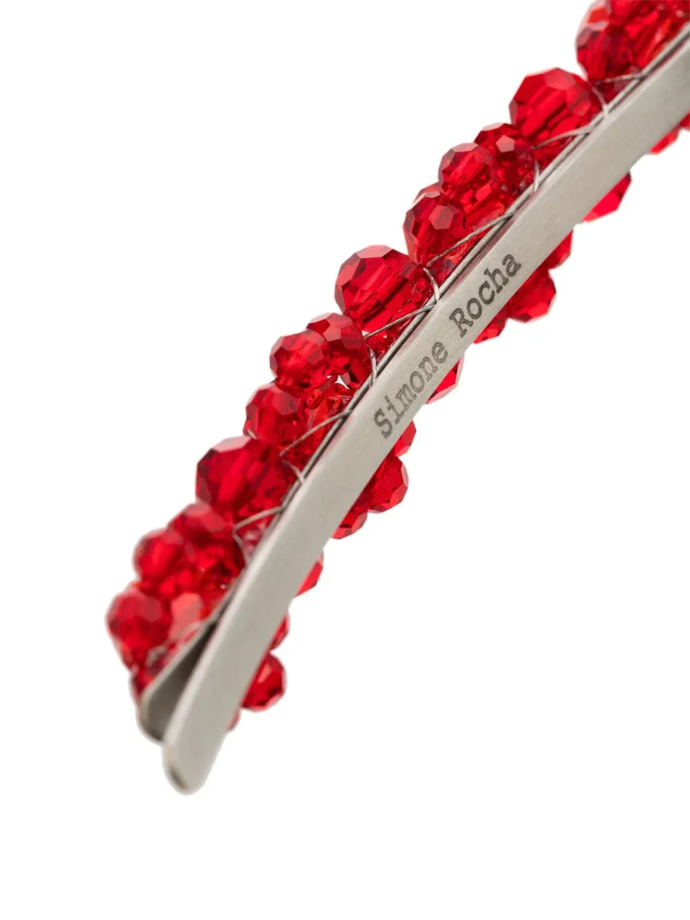 X Browns 50 Crystal Flower Hair Clip