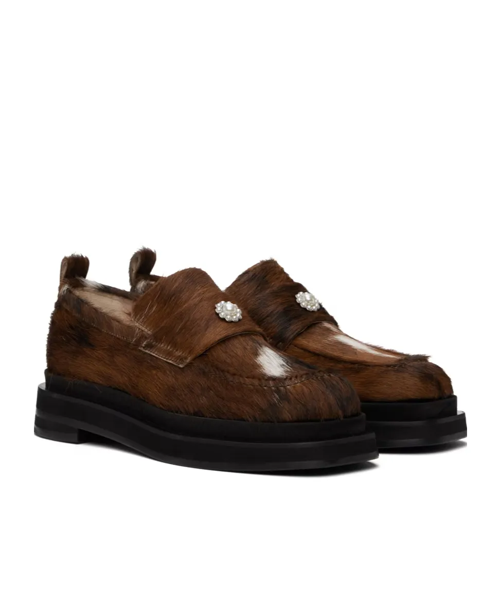 Split-Toe Loafers