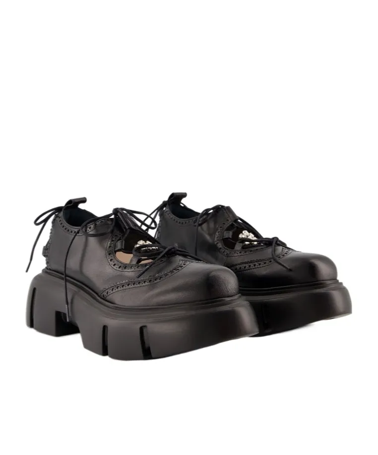 Round Head Loafer Shoes