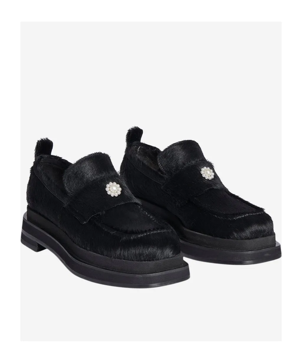 Heart Toe Flat Loafers