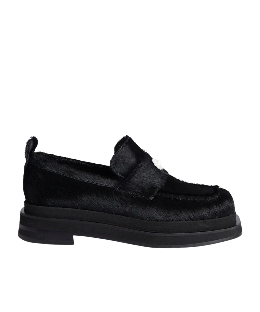 Heart Toe Flat Loafers