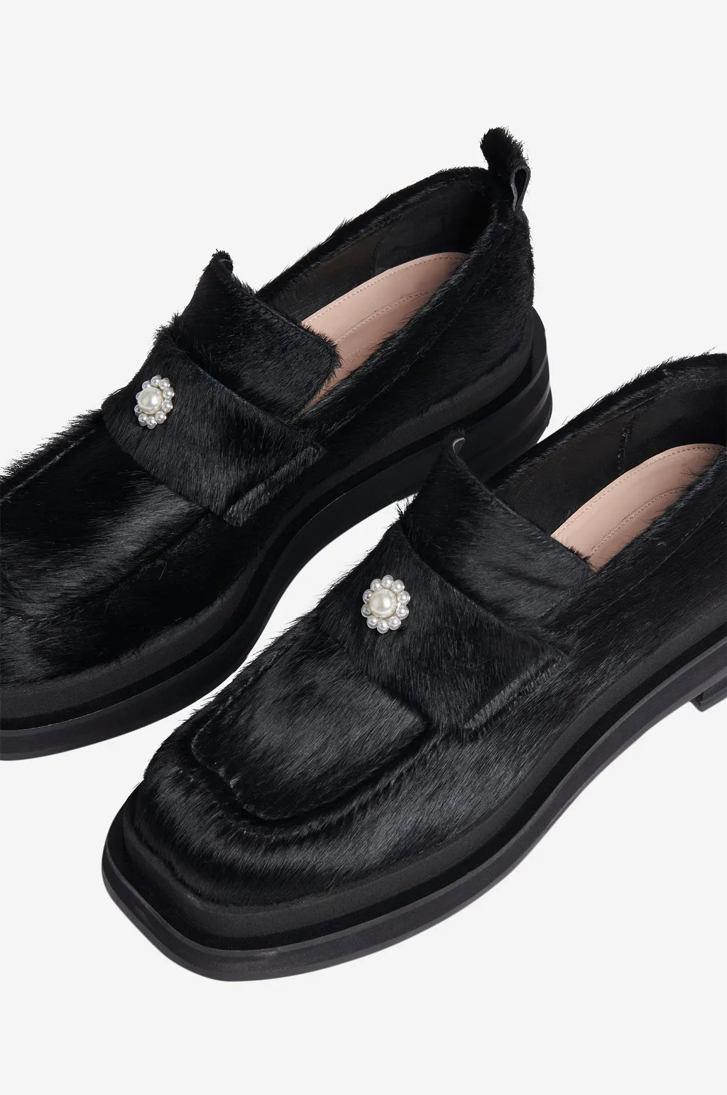 Heart Toe Flat Loafers