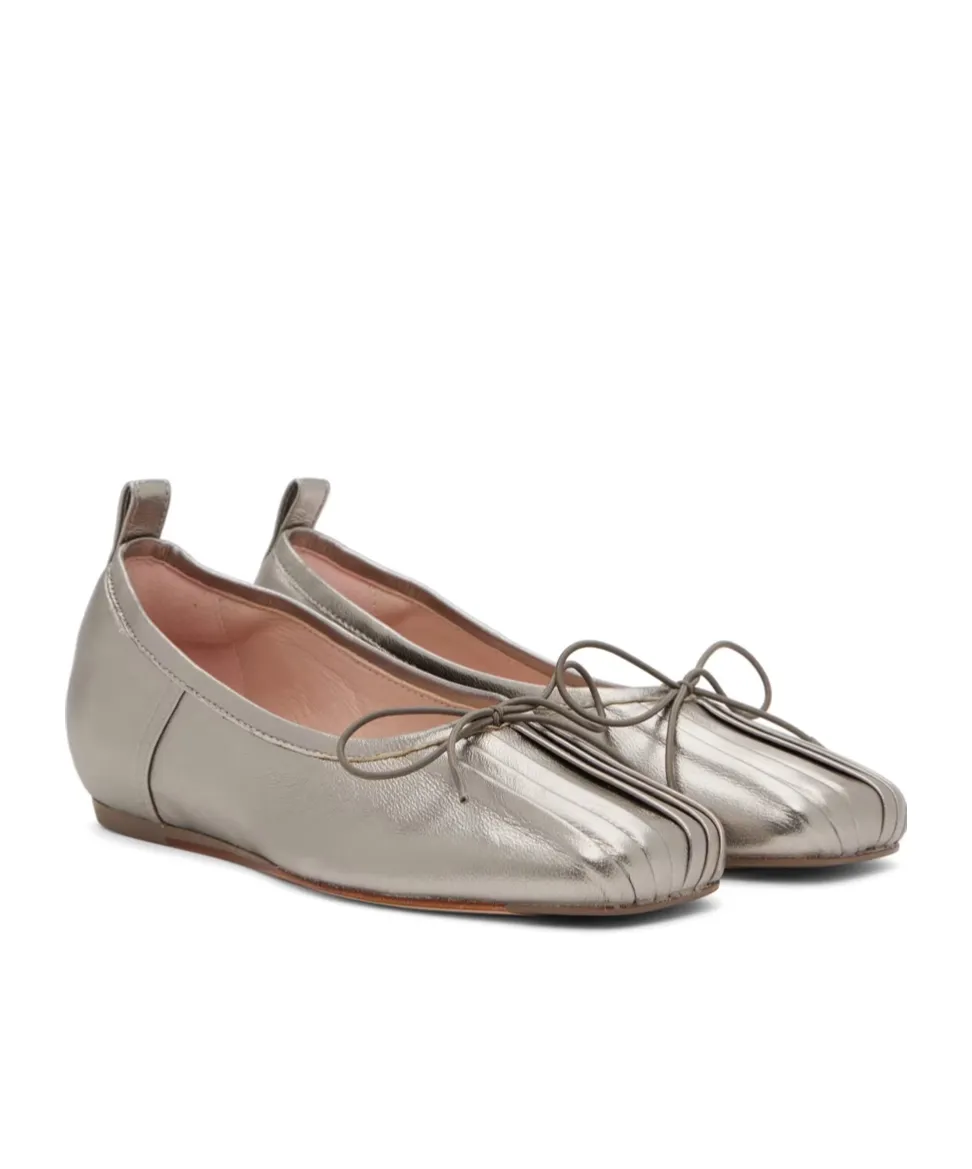 Classic Pleated Ballet Shoes