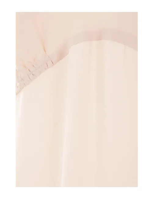 Deep Lace Trim Slip Dress