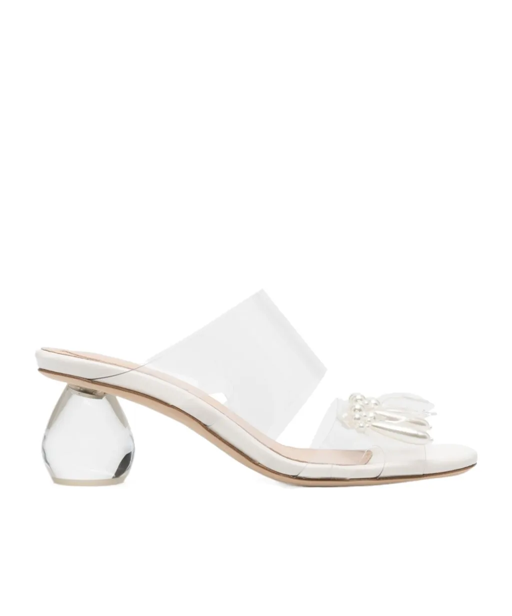 Bead-Detail Sandals