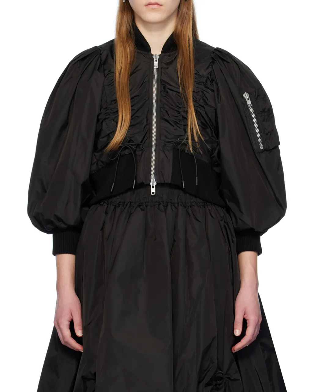Zippered Short Casual Jacket