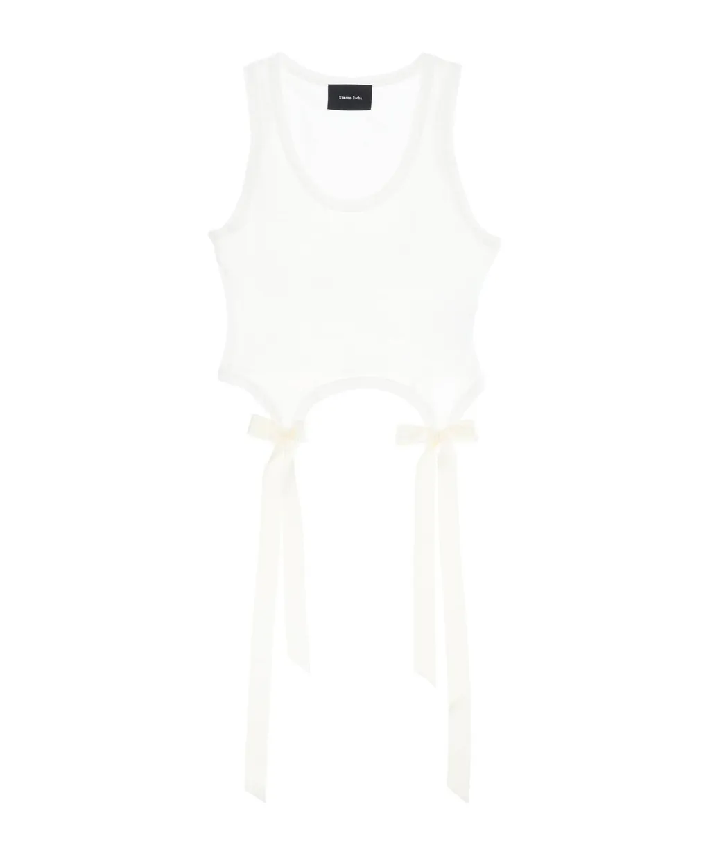 Bow Detailed Sleeveless Top