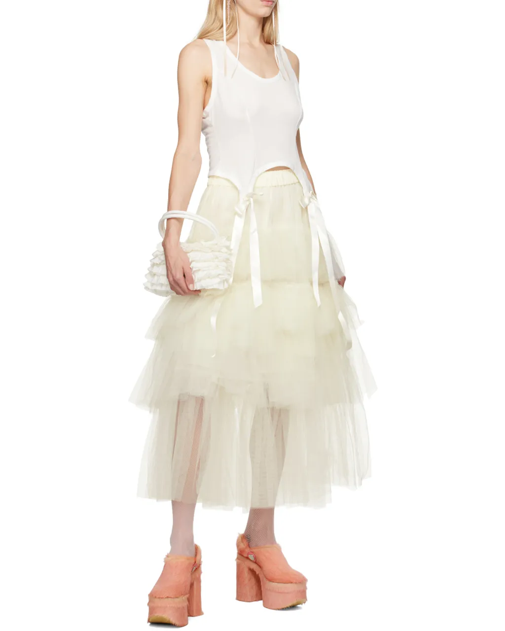 Bow Detailed Sleeveless Top