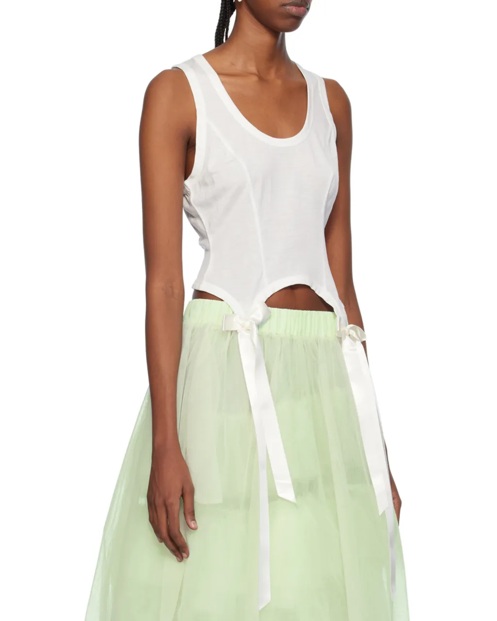 Bow Detailed Sleeveless Top