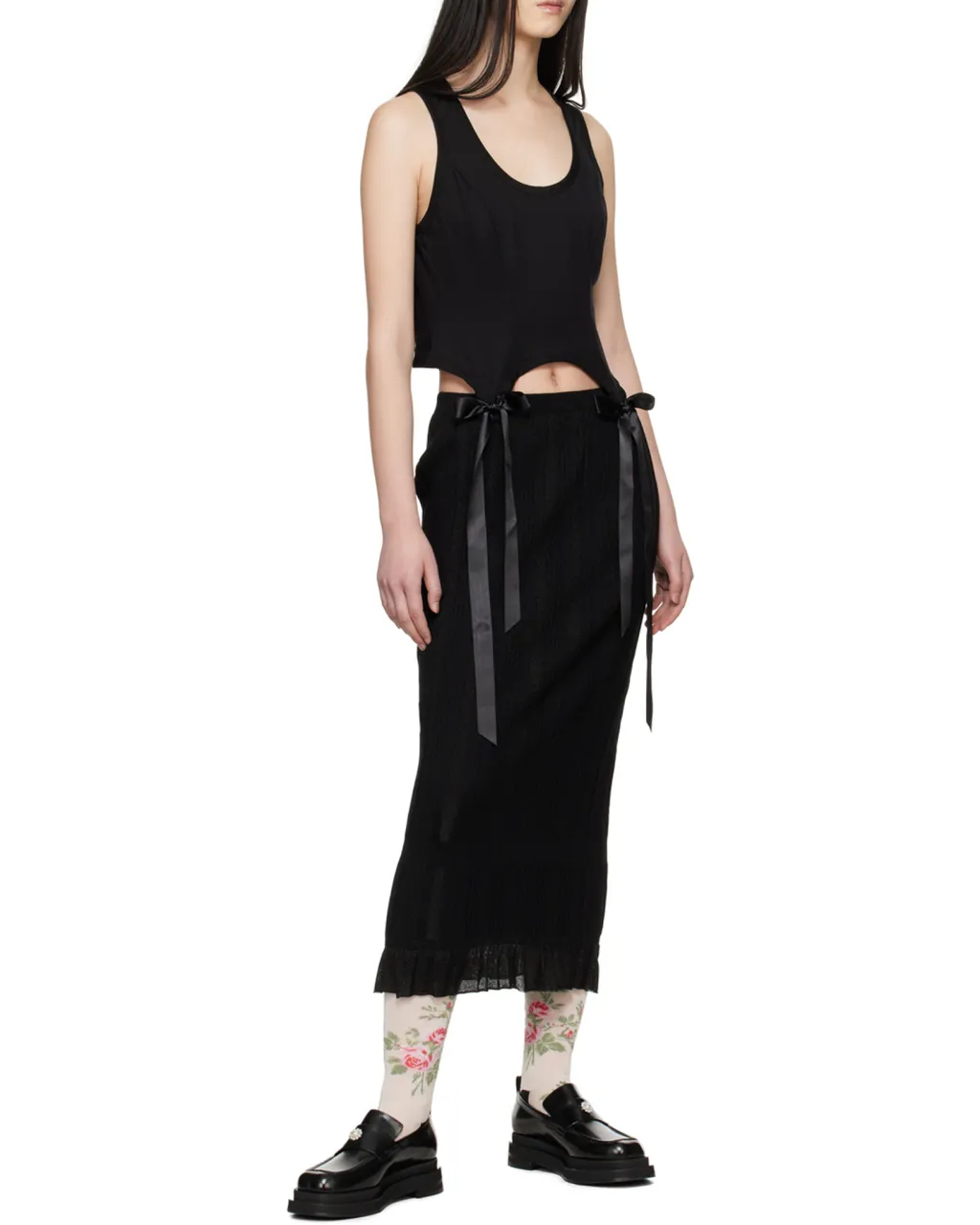 Bow Detail Sleeveless Top