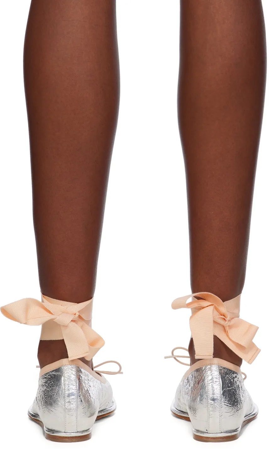 Ribbon Bow Ballet Shoes