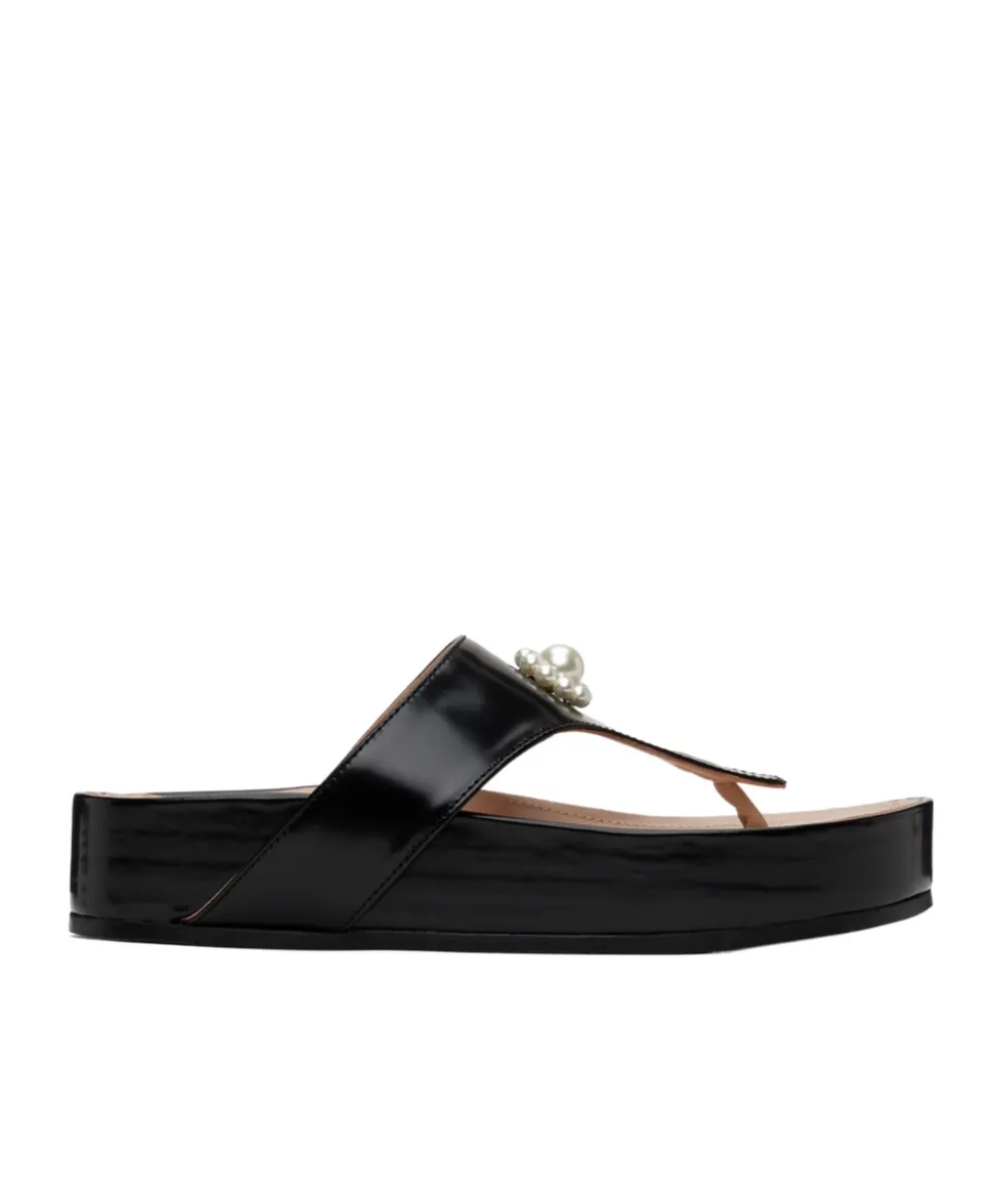 Climbing Toe Platform Sandals