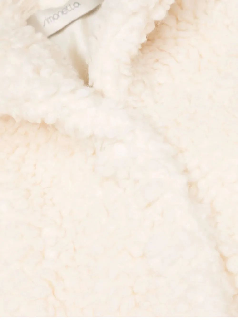 Single-Breasted Faux-Fur Coat
