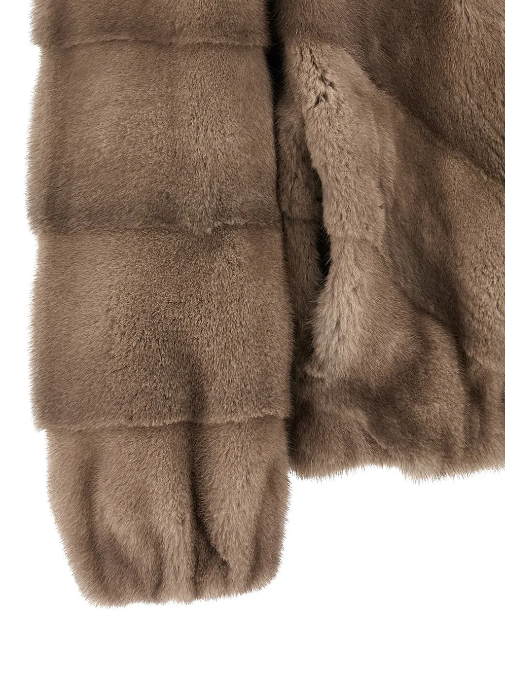 Herringbone Mink Jacket