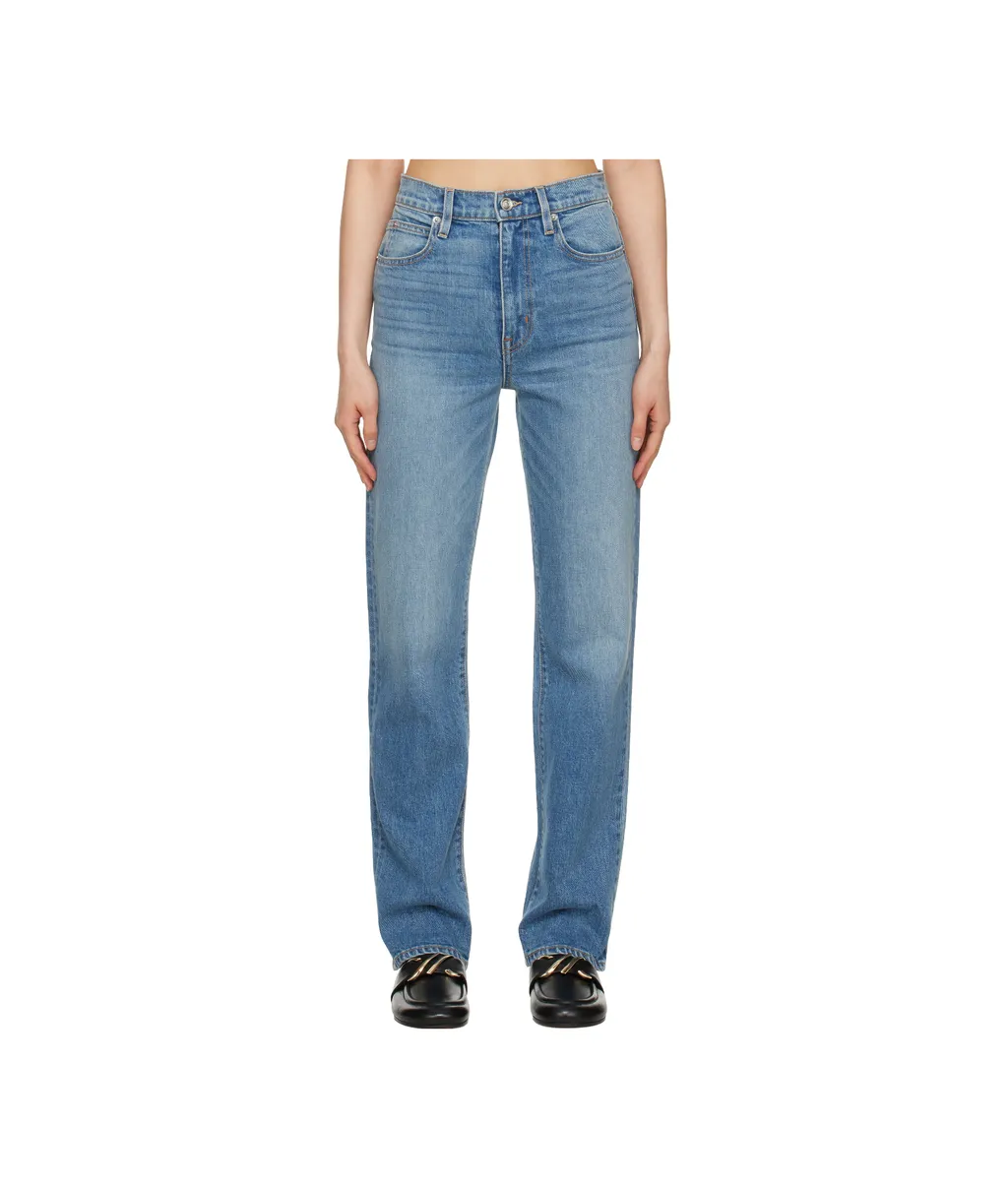 High-Waisted Jeans