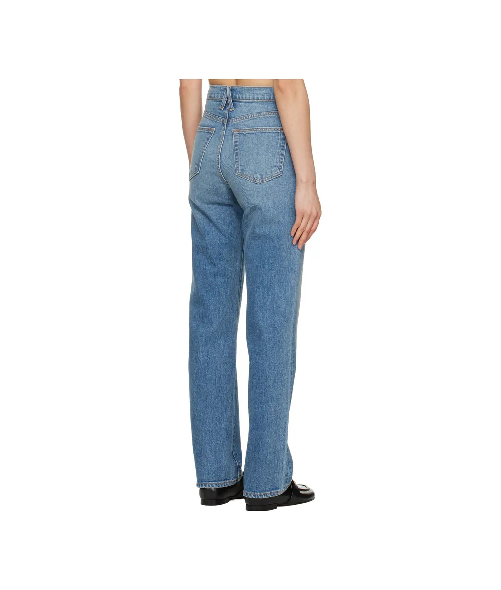 High-Waisted Jeans