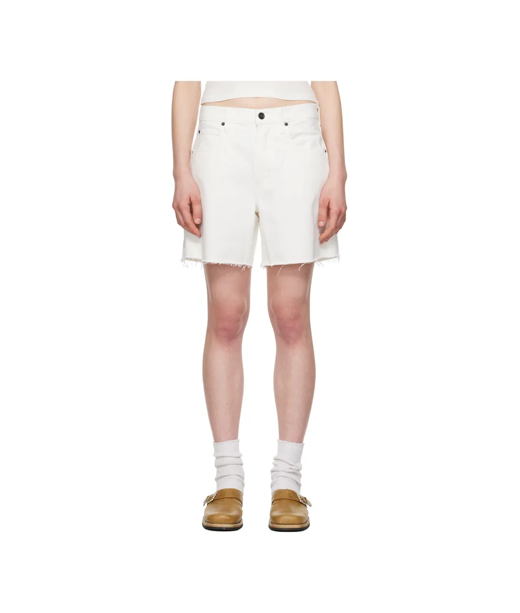 Sienna High-Waisted Denim Shorts
