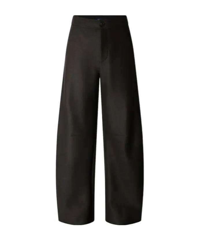 Wide-Leg Casual Trousers