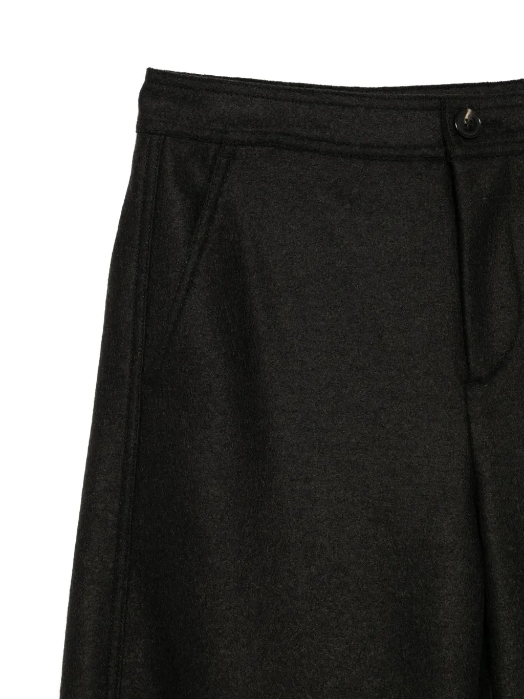 Wide-Leg Casual Trousers