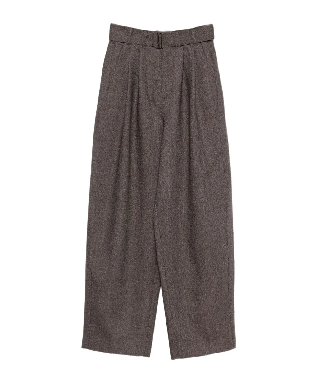 Pleated Waistband Casual Trousers