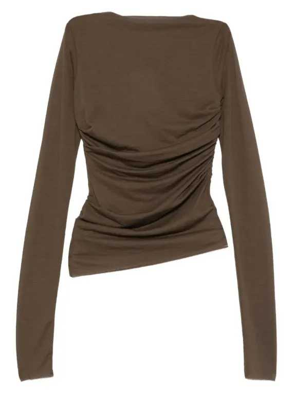 Pleated Blouse
