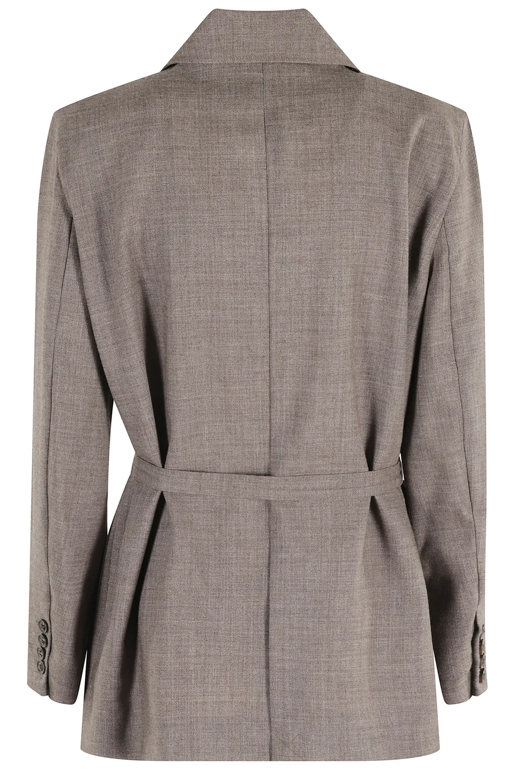 Drew Belted Wool Jacket