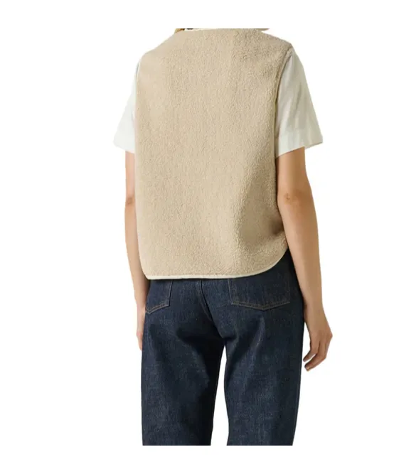 Fusil Buttoned Fleece Waistcoat