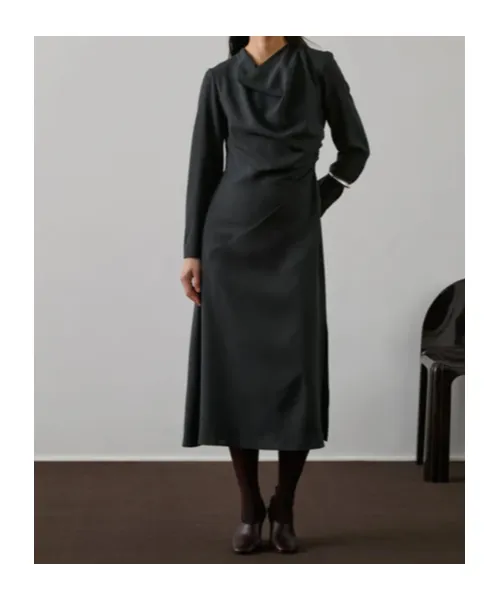 Faustine Draped Dress