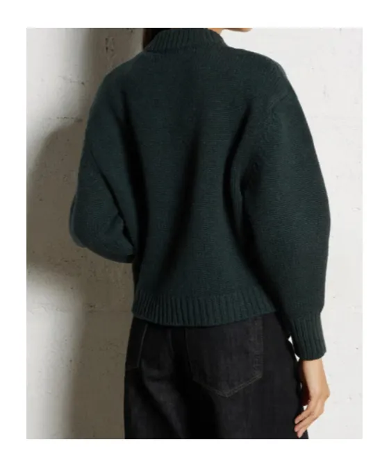 Leonard Button-Front Merino-Wool Cardigan