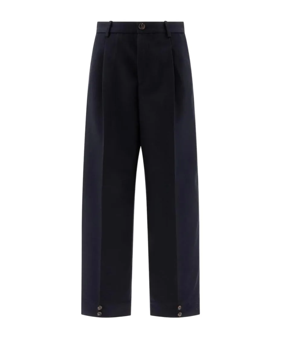 High-Waisted Casual Pants