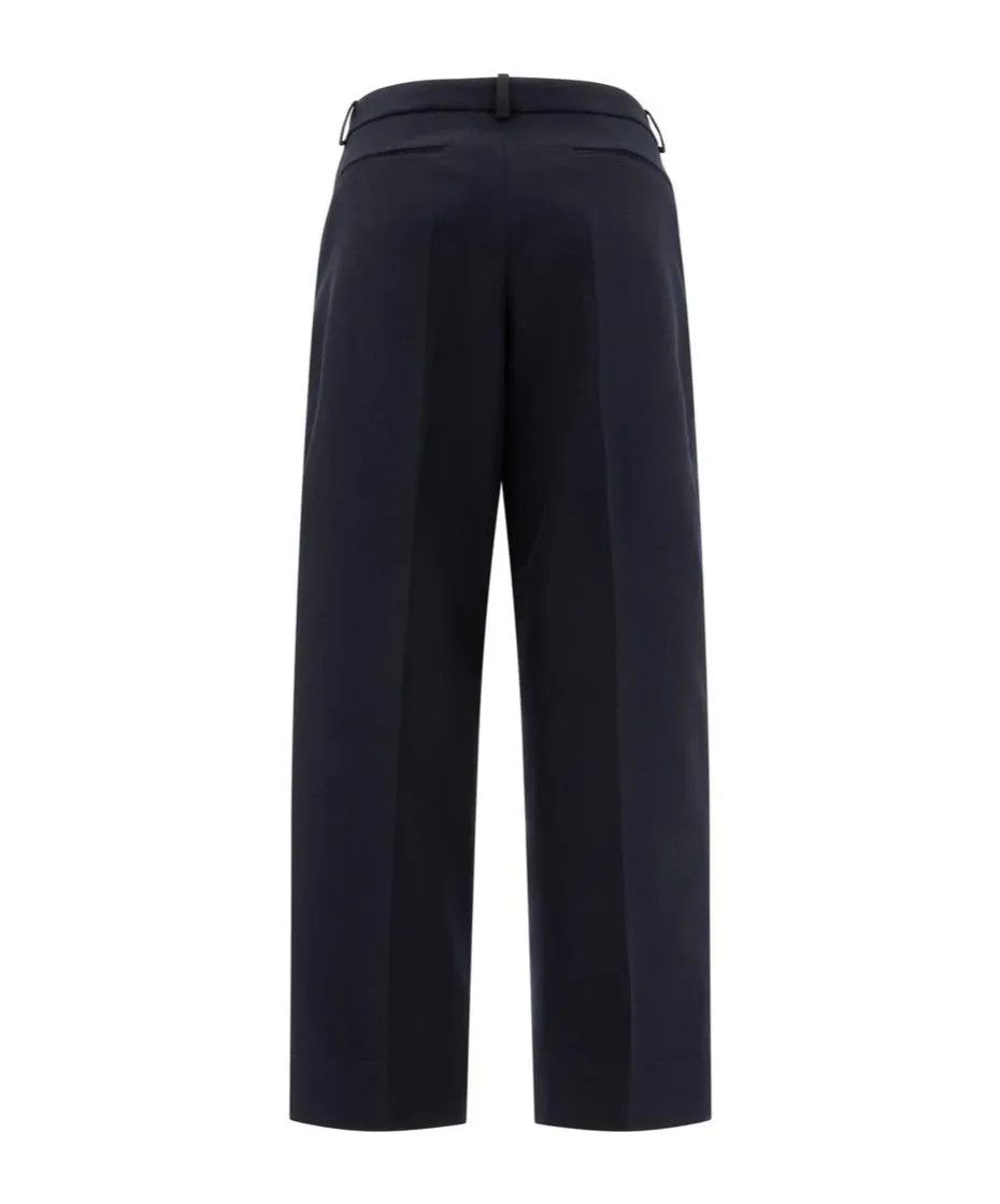 High-Waisted Casual Pants