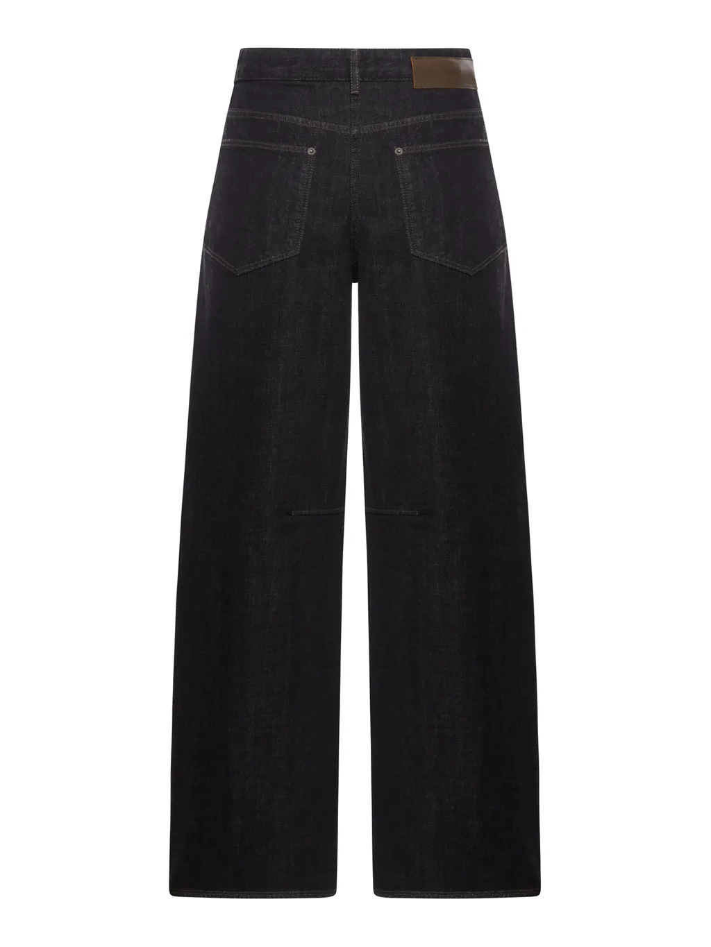 Wide-Leg Cotton Jeans