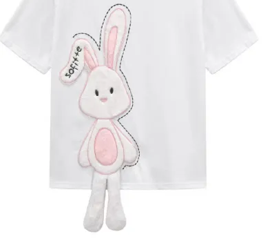 Cartoon Decorated T-Shirt