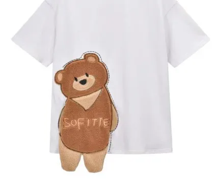 Cartoon Decorated T-Shirt