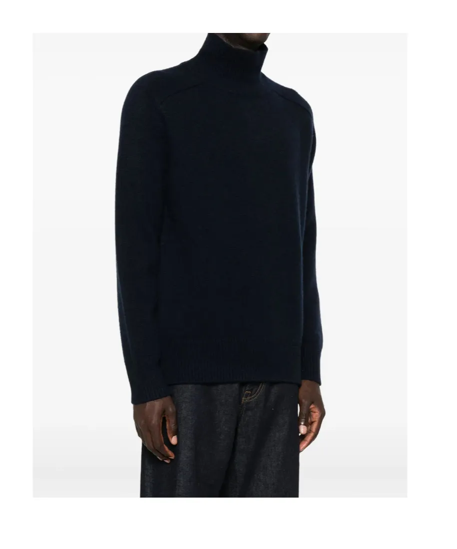 Roll-Neck Cashmere Sweater