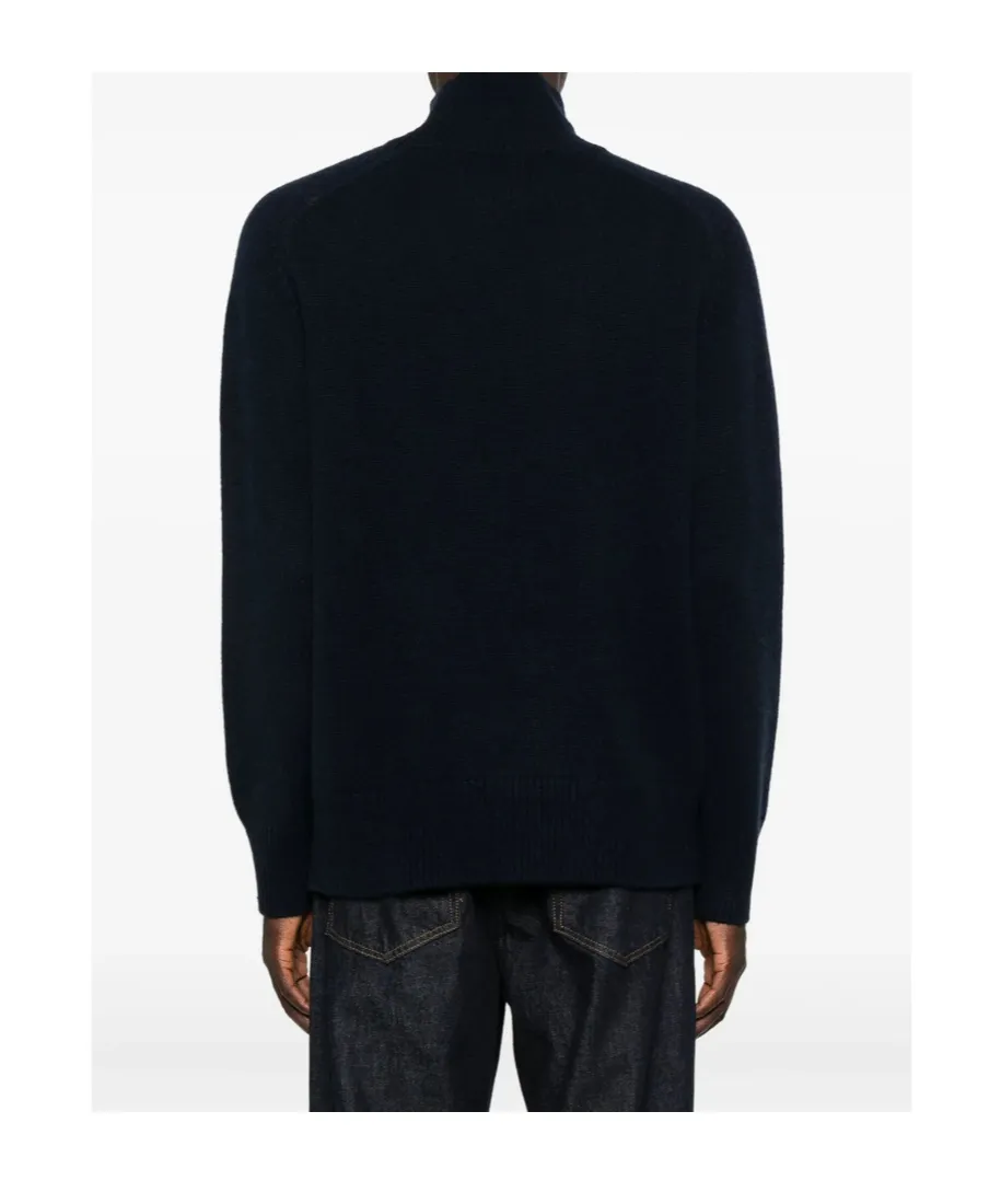 Roll-Neck Cashmere Sweater