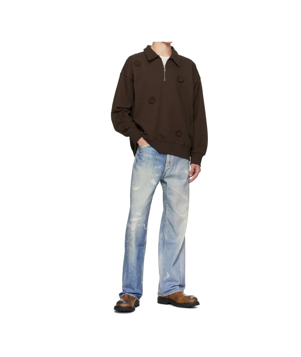 Lapel Sweatshirt