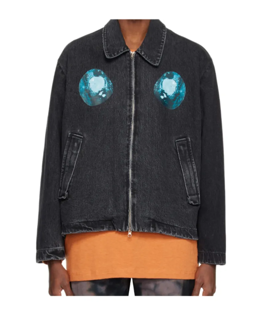 Lapel Denim Jacket