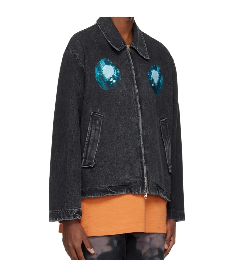Lapel Denim Jacket