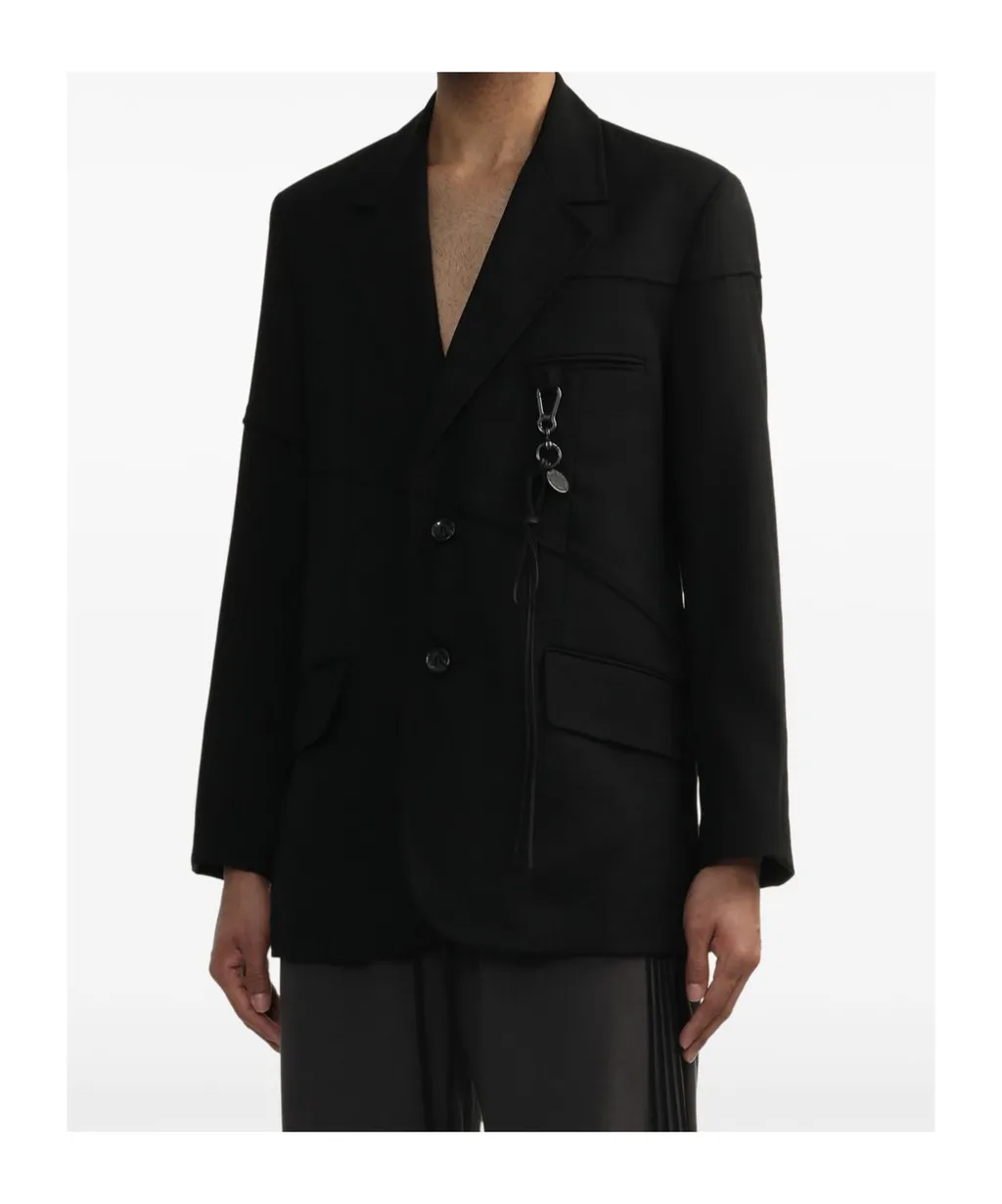 Brooch-Detail Blazer