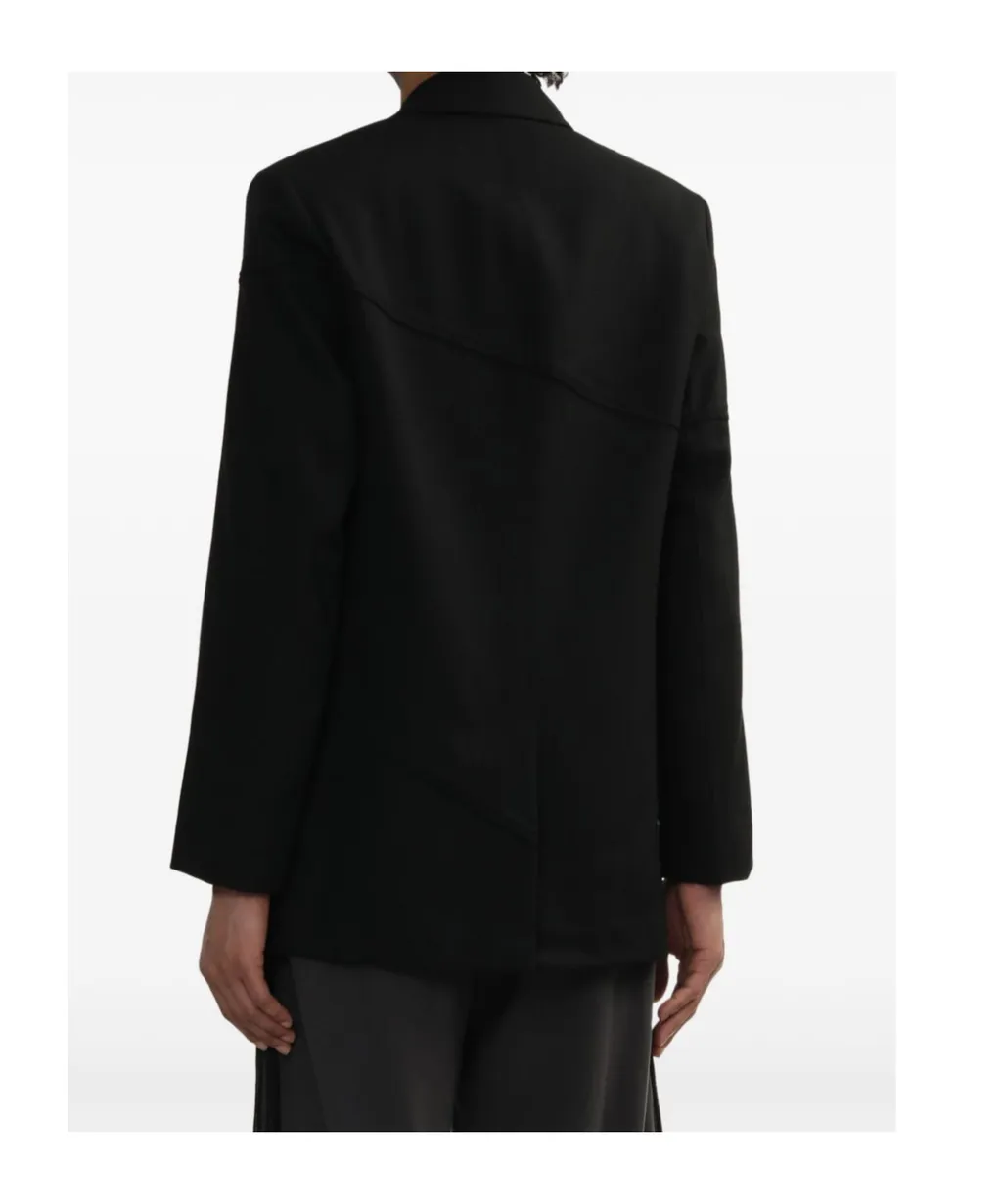Brooch-Detail Blazer
