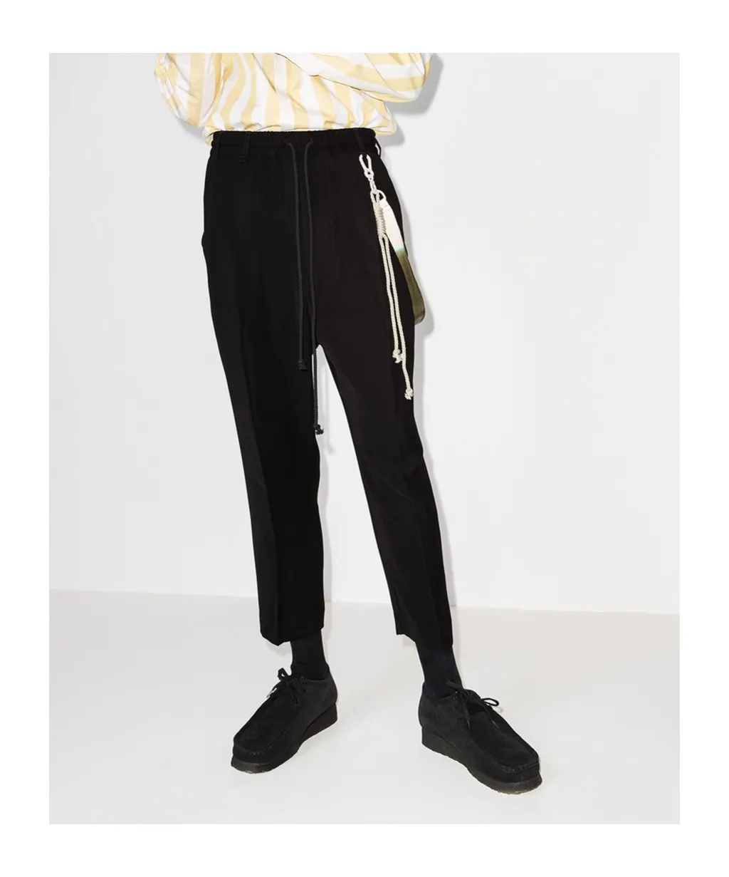 Cropped Track Pants