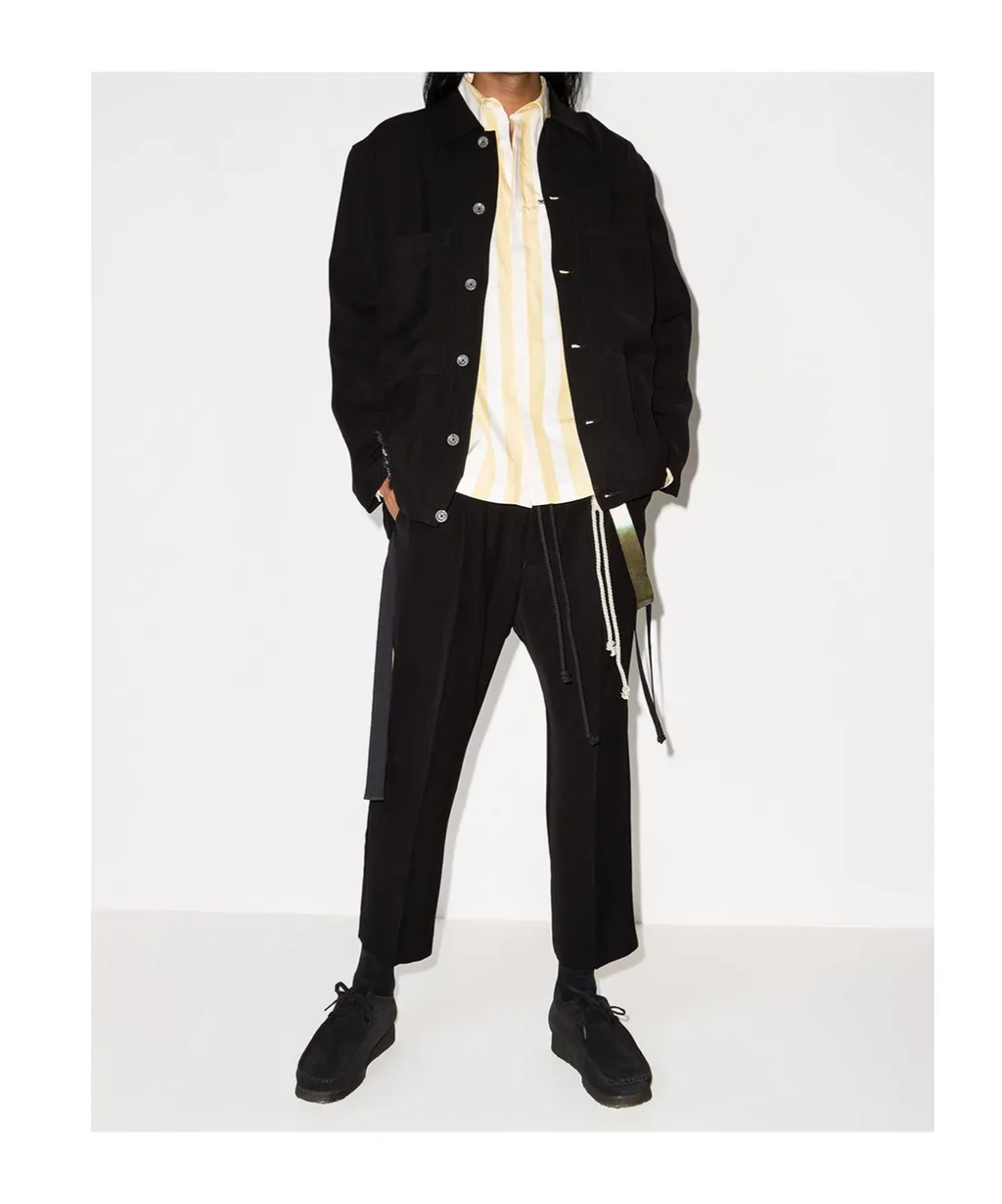 Cropped Track Pants