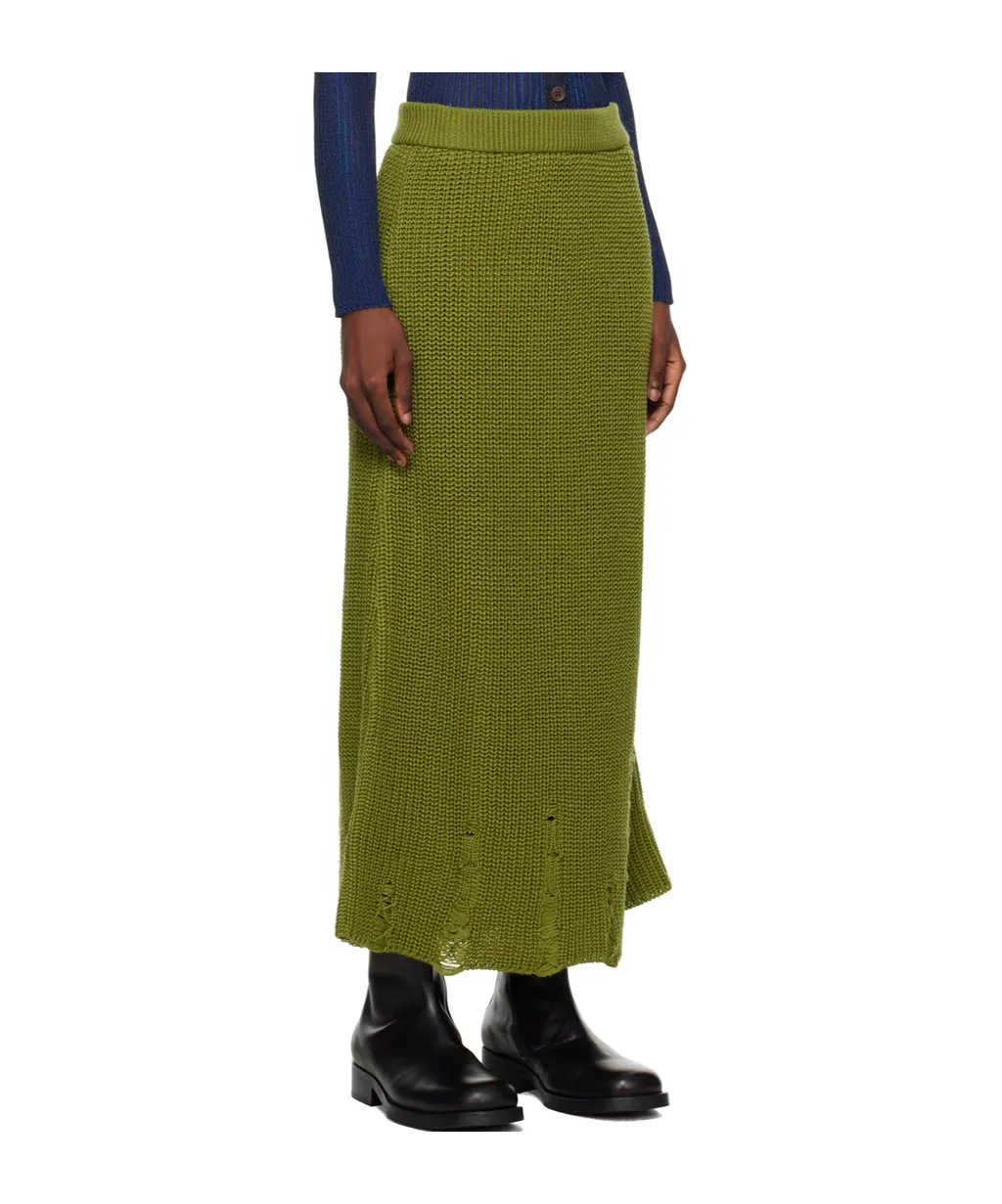 Ribbed Knit Skirt