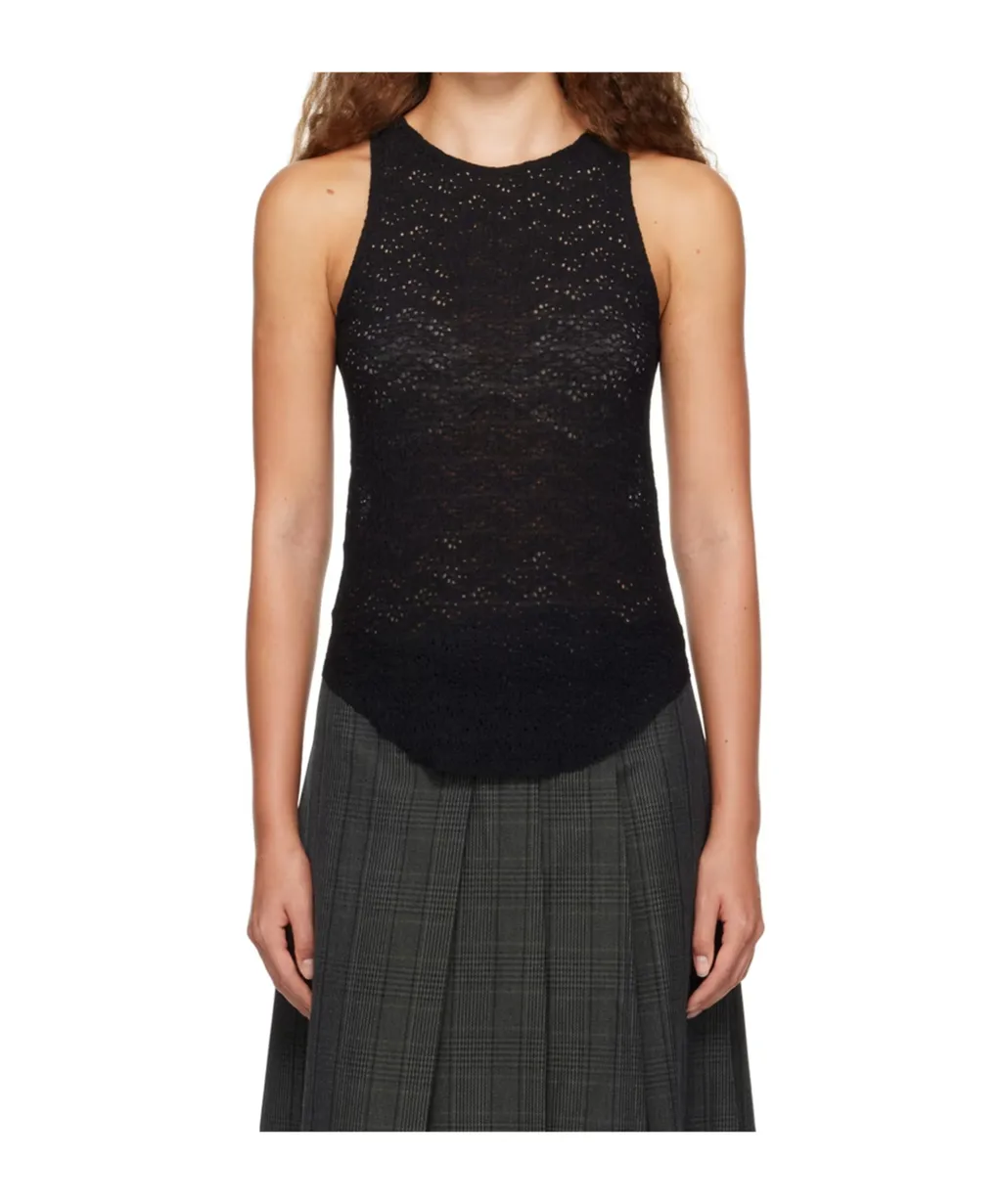 Crew Neck Vest