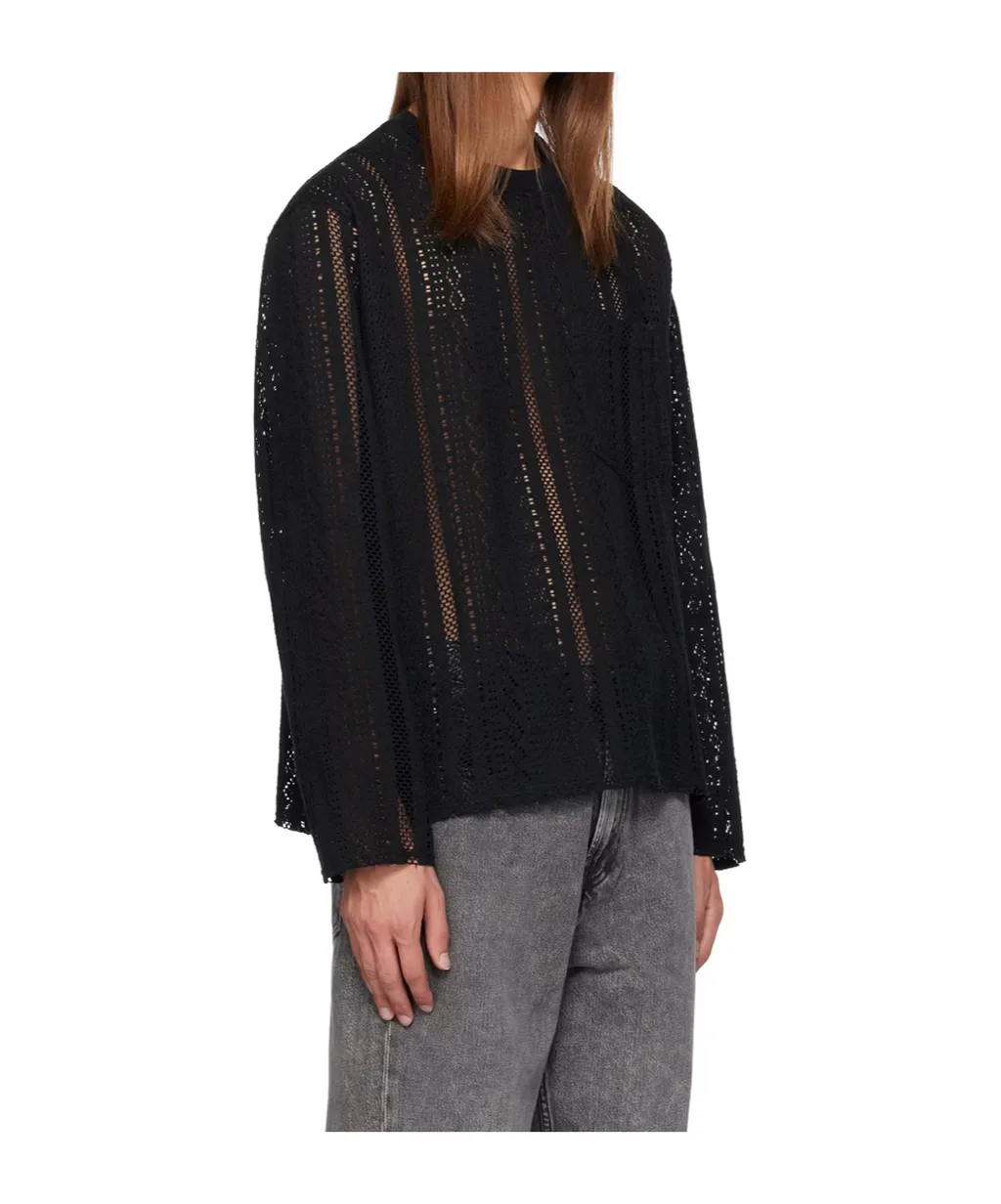Hollow Long Sleeve Sweater