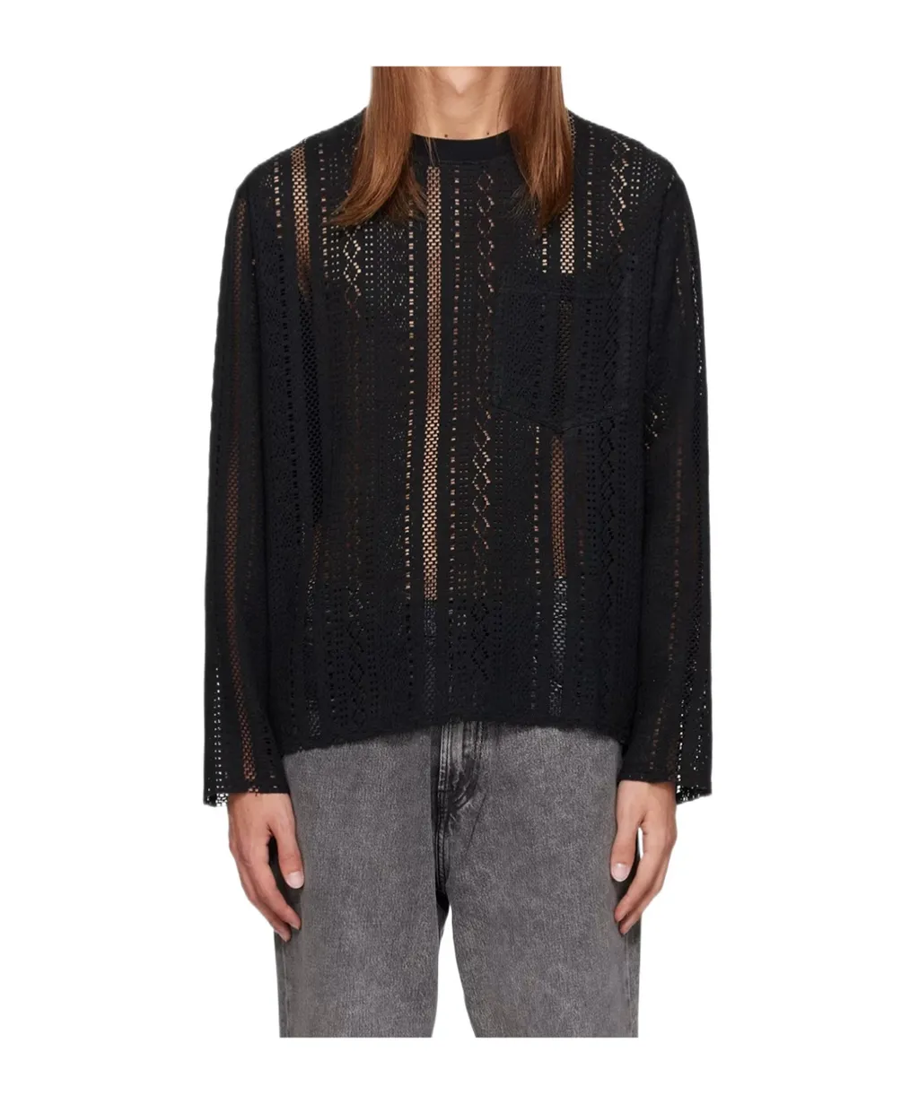 Hollow Long Sleeve Sweater
