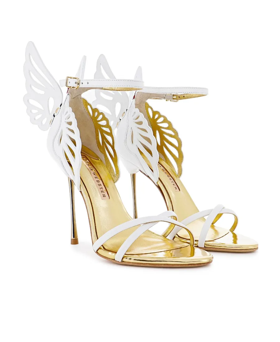Round Head High-Heeled Sandals