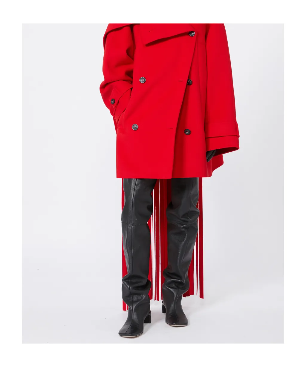 Thigh-High Calfskin Boots