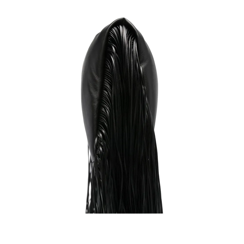 Soffy Fringed Top Handle Bag